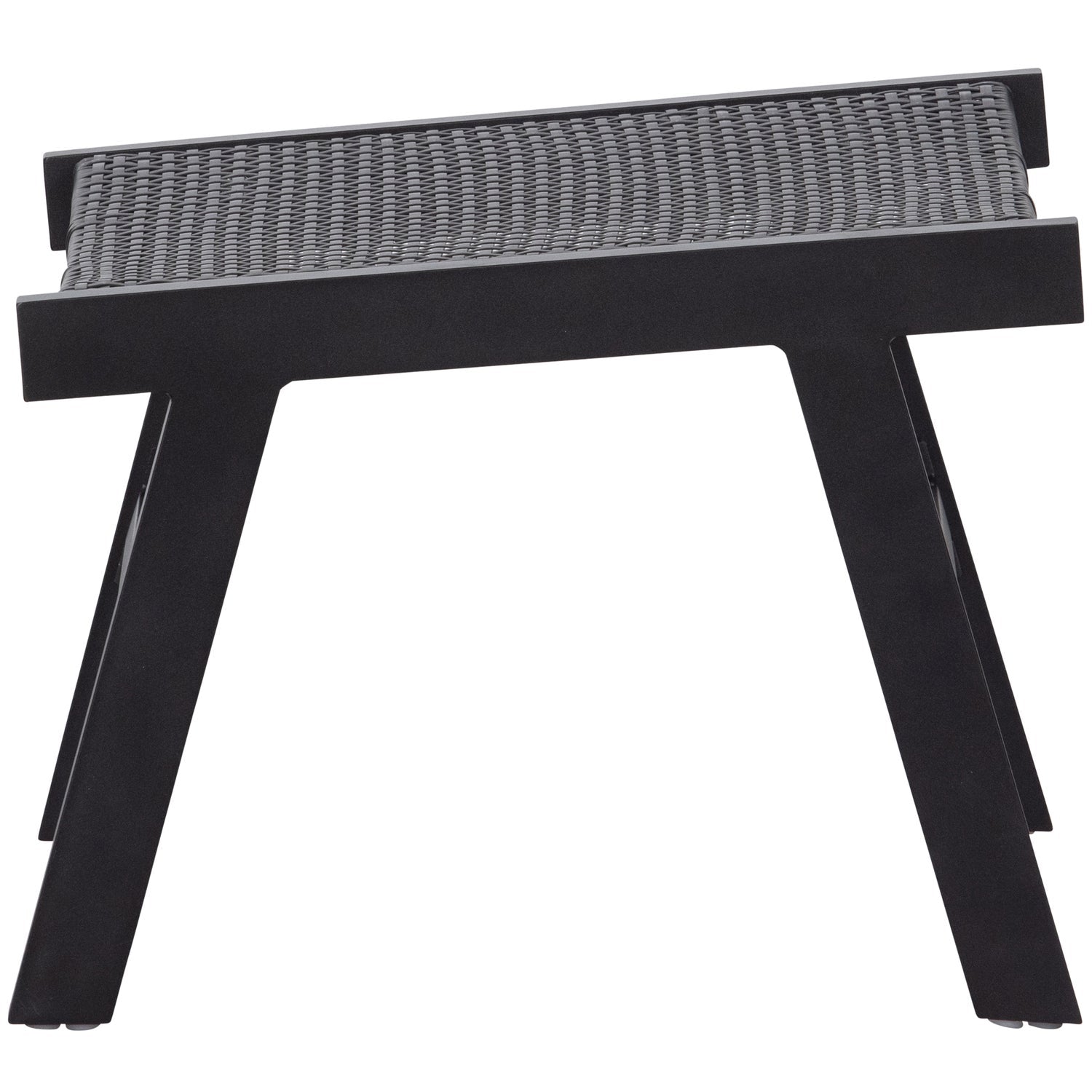 PUK GARTENHOCKER ALUMINIUM SCHWARZ