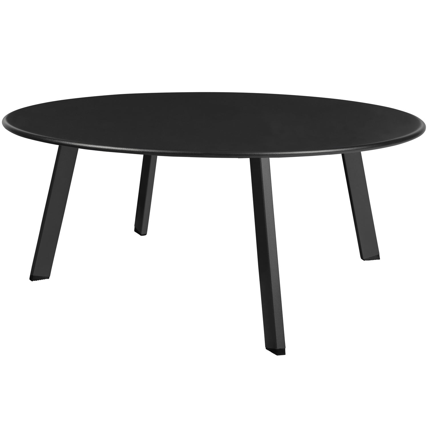 FER BEISTELLTISCH GARTEN METALL SCHWARZ O70CM
