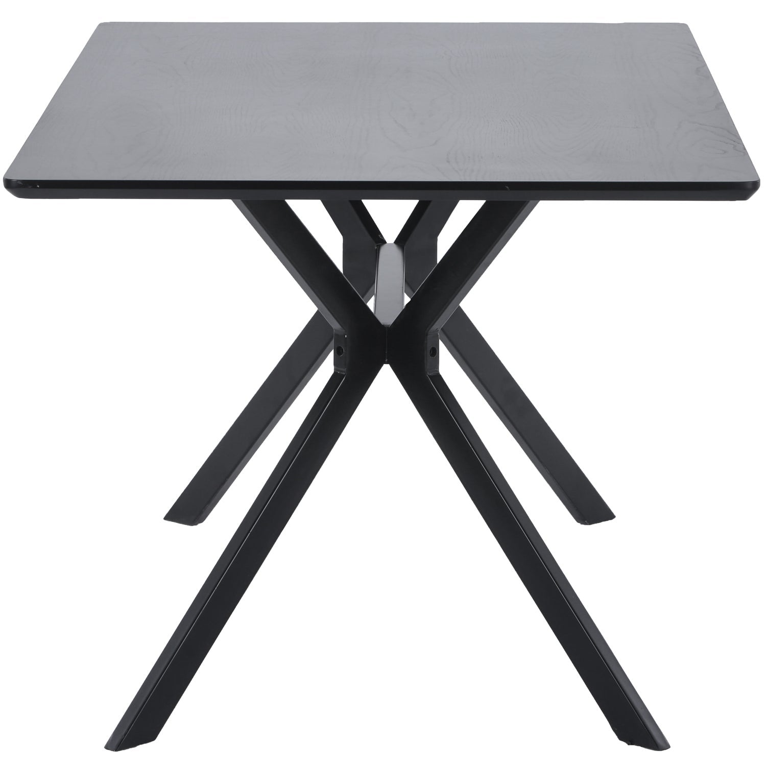 BRUNO ESSTISCH RECCHTECK MDF SCHWARZ 160x90CM