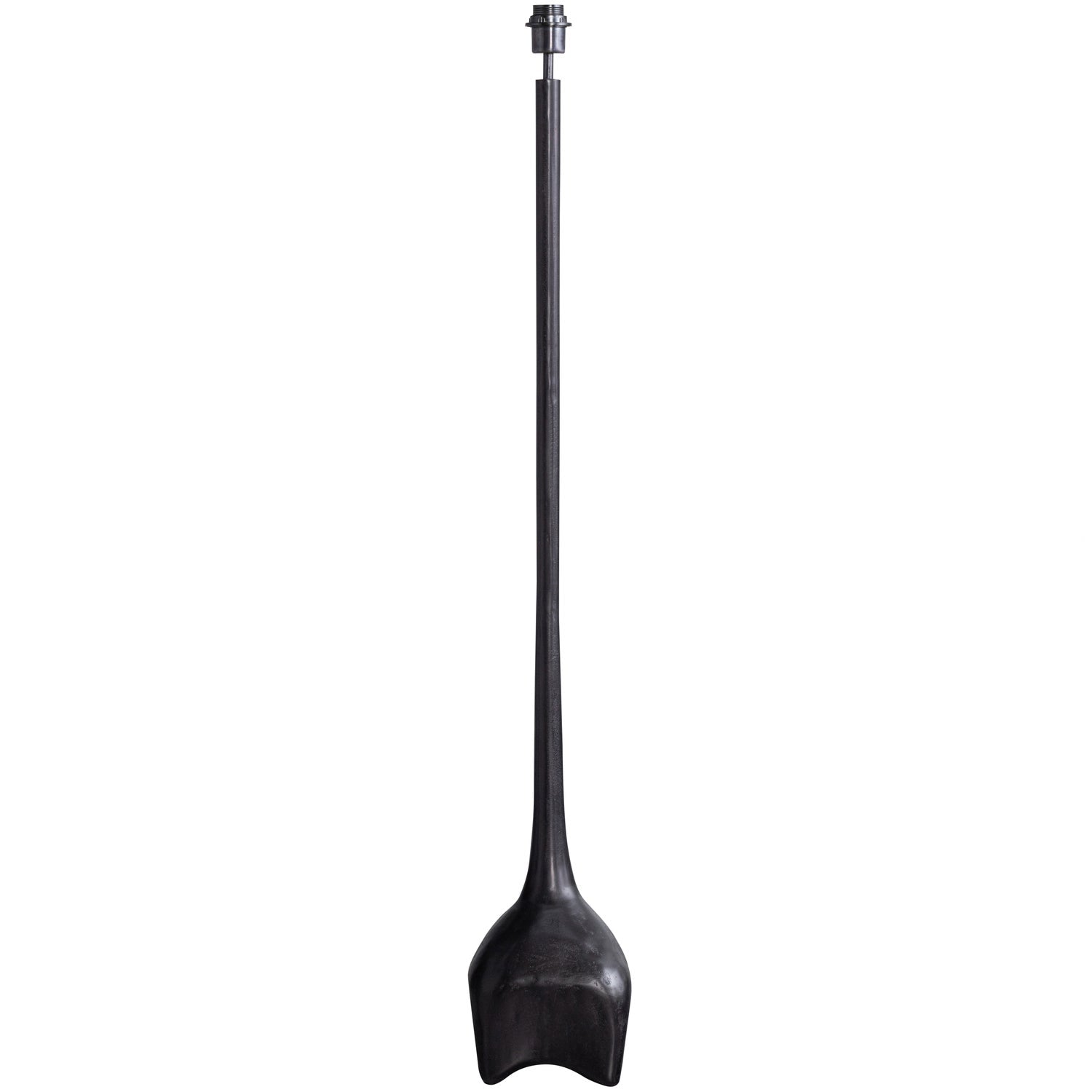 FOSS LAMPENFUss ALUMINIUM ANTIKE SCHWARZ / BRAUN