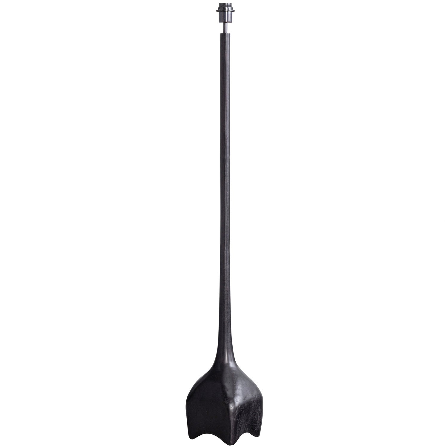FOSS LAMPENFUss ALUMINIUM ANTIKE SCHWARZ / BRAUN