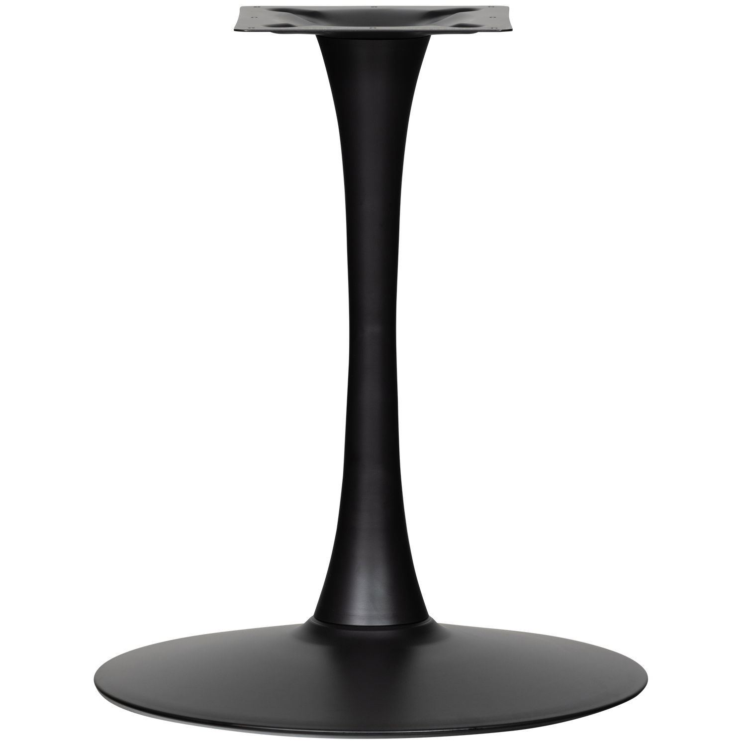 BISTRO TROMPETENFUSS METALL GESTELL SCHWARZ 72xO60CM