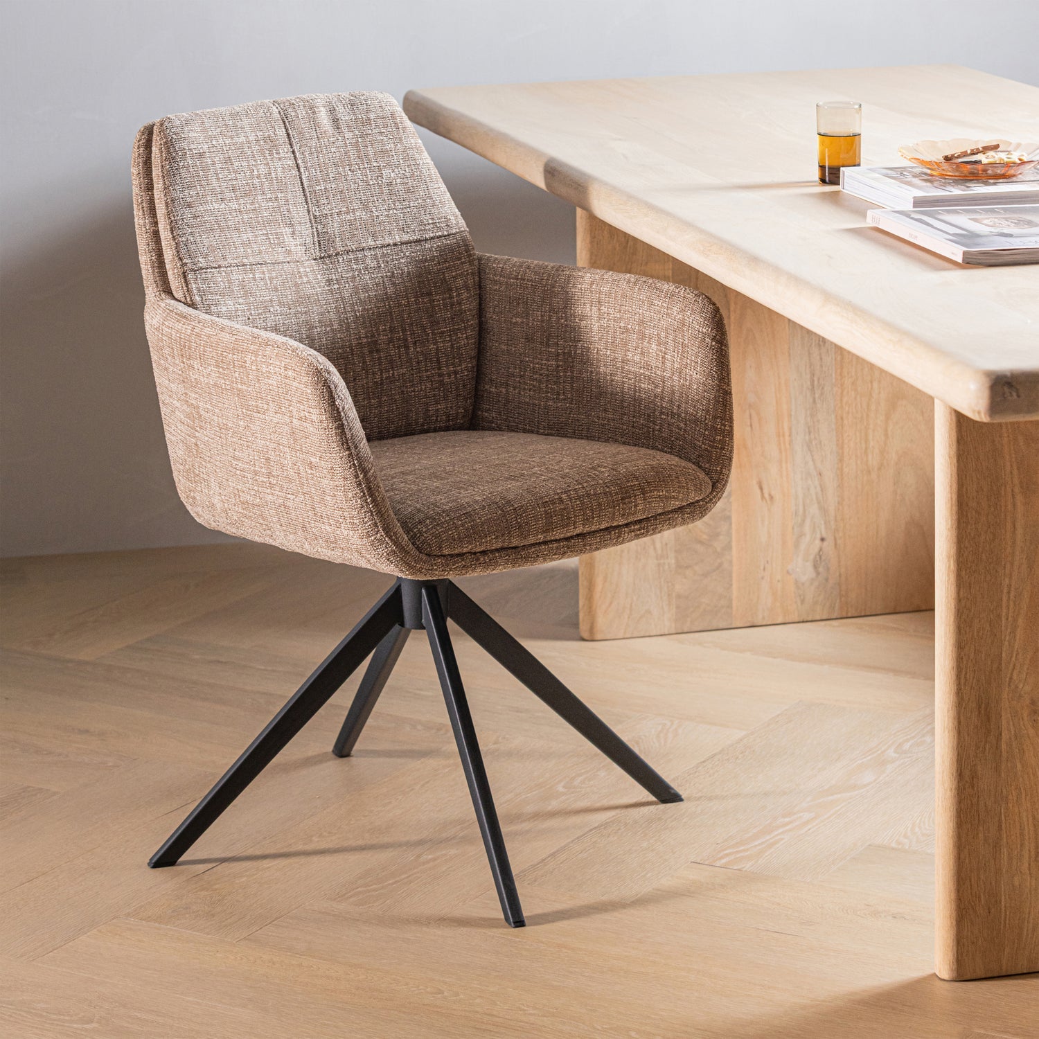 GRANT ESSZIMMERSTUHL SAND MELANGE [fsc]