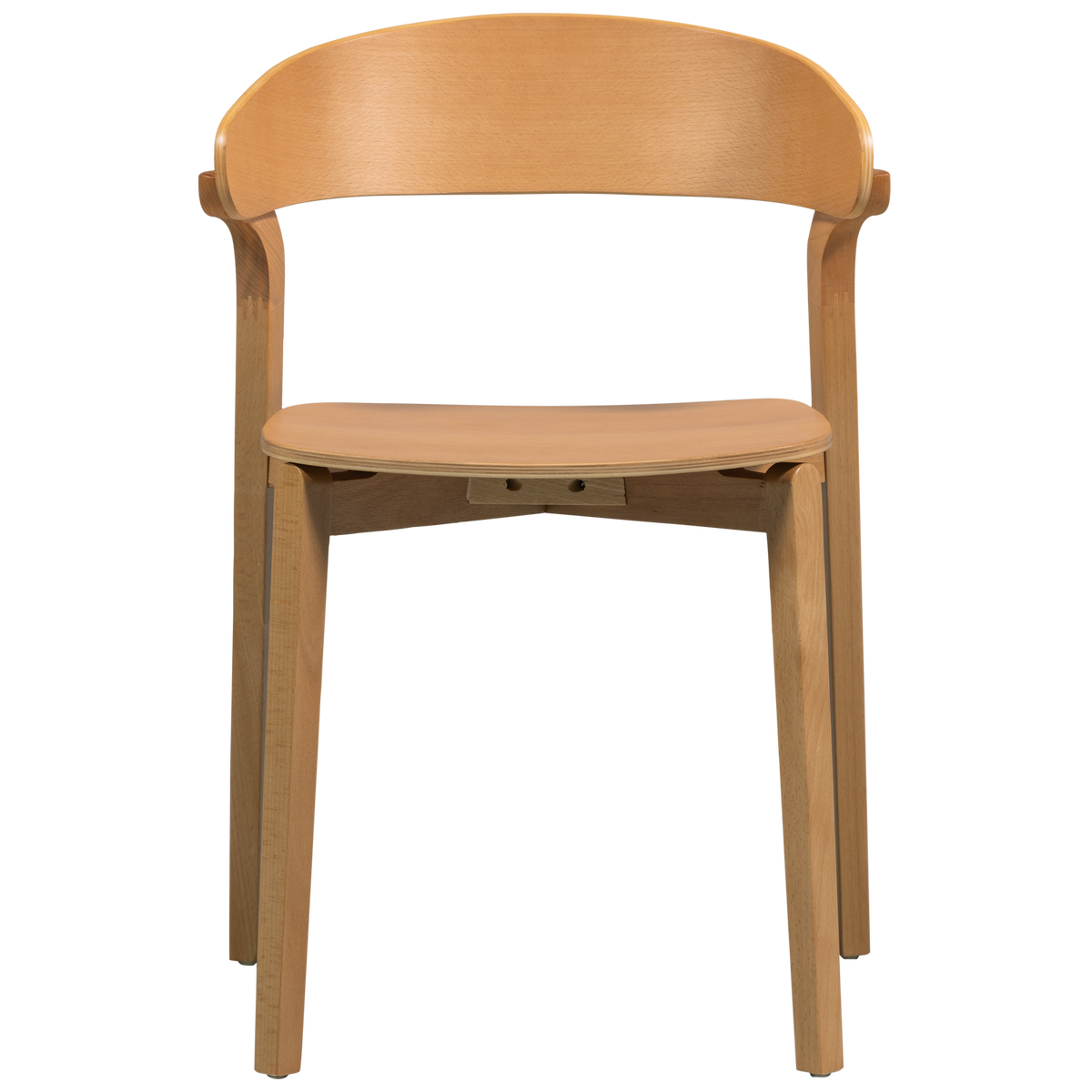 CRAS ESSZIMMERSTUHL ASCHE FURNIER NATUR