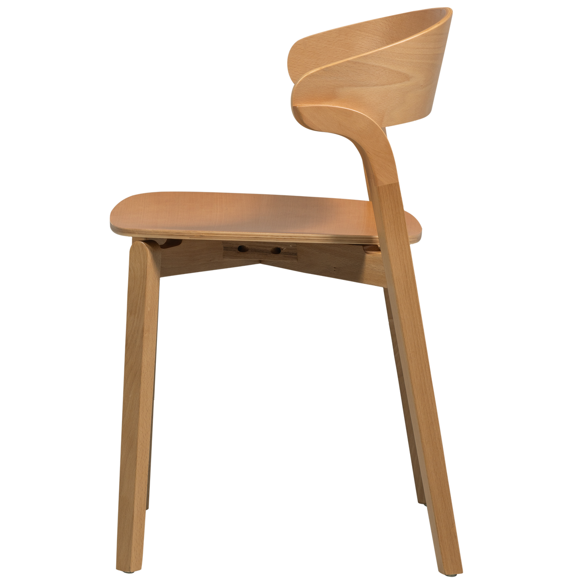CRAS ESSZIMMERSTUHL ASCHE FURNIER NATUR
