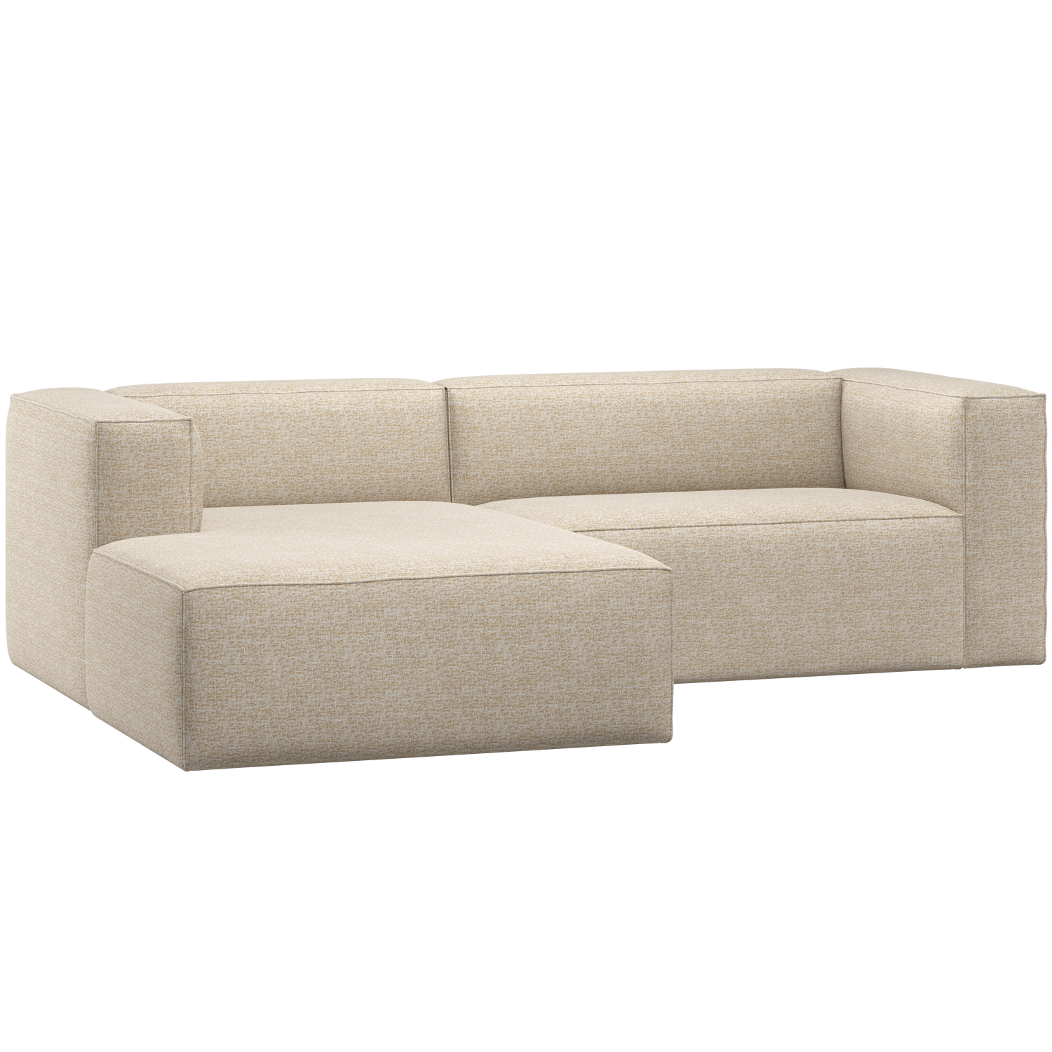 BEAN CHAISE LONGUE SOFA LINKS BEIGE MELANGE