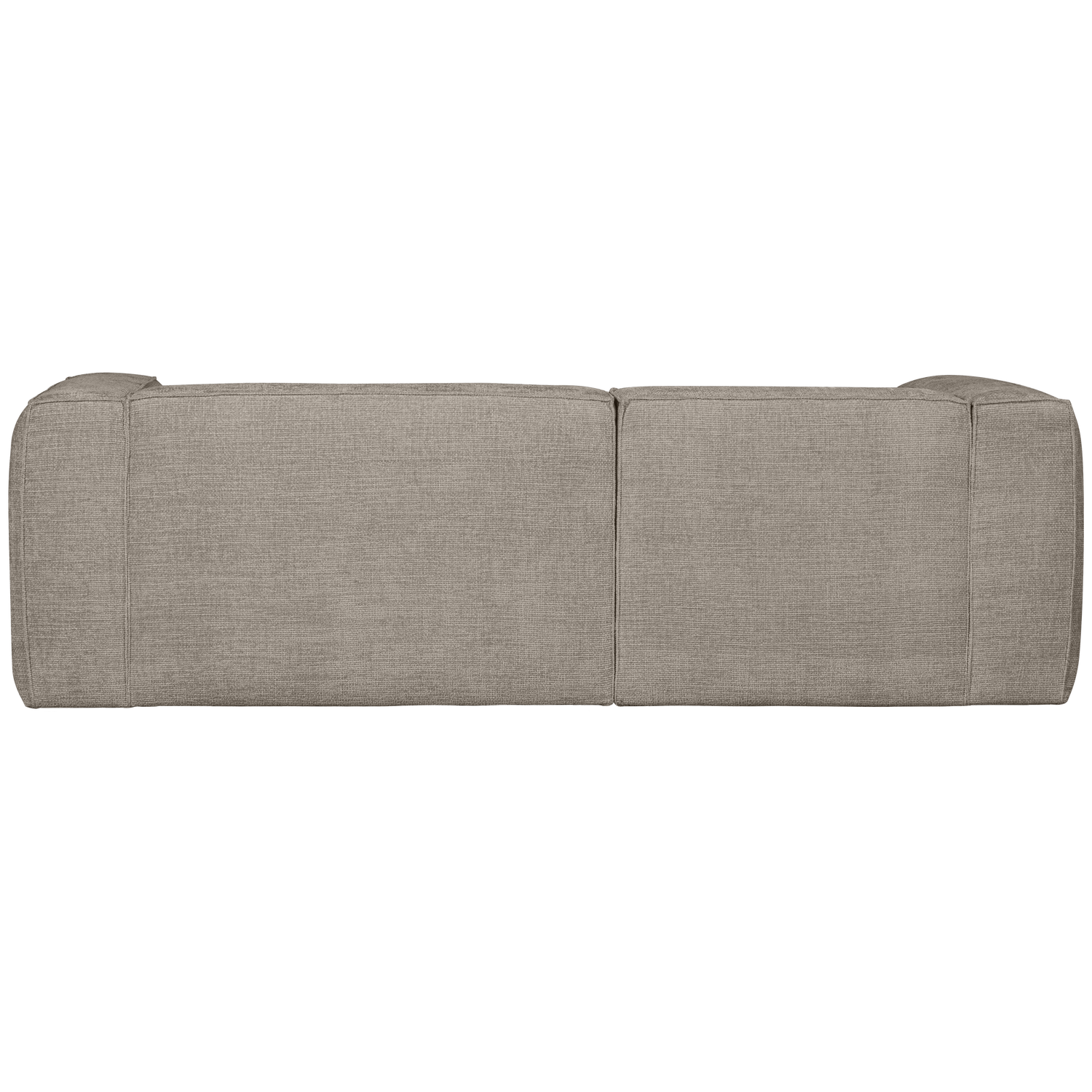 BEAN CHAISE LONGUE LINKS SCHWER MELANGE TRAVERTIN