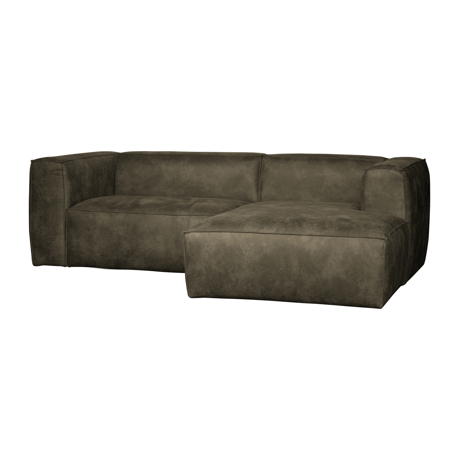 BEAN CHAISE LONGUE SOFA RECHTS ECOLEDER ARMY