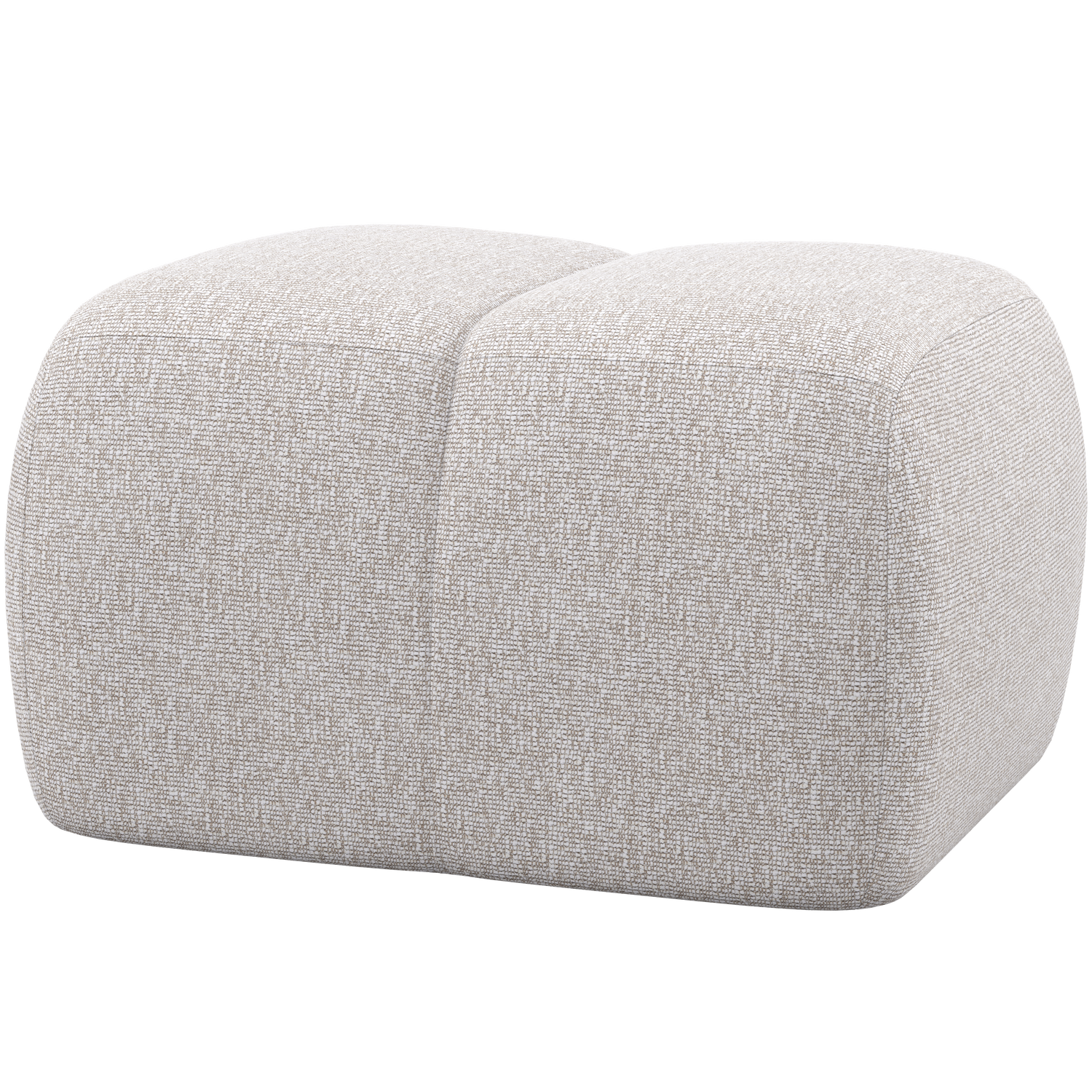 MOJO HOCKER BOUCLE ECRU MELANGE