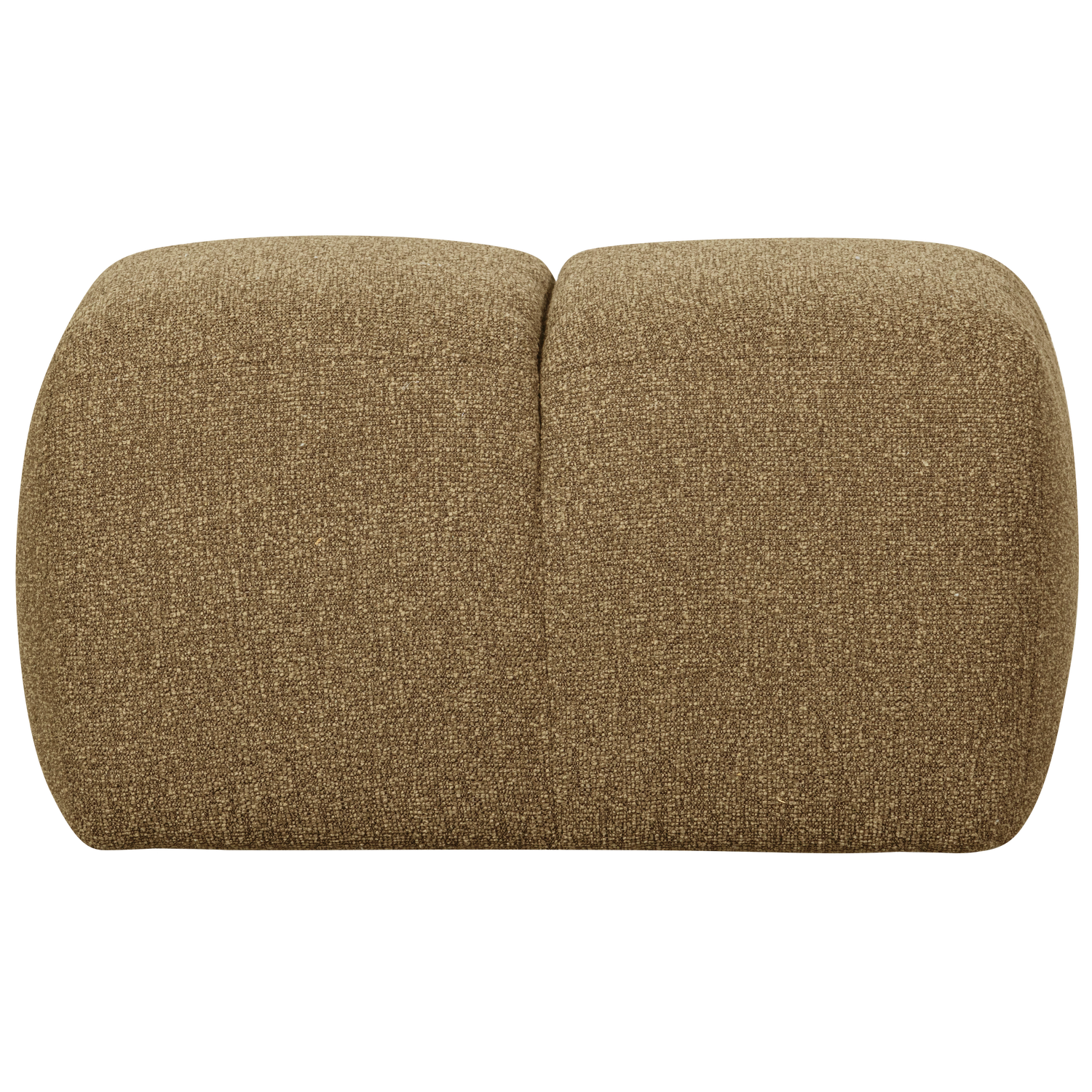 MOJO HOCKER 45x84x64CM BOUCLE GELB/BRAUN MELIERT