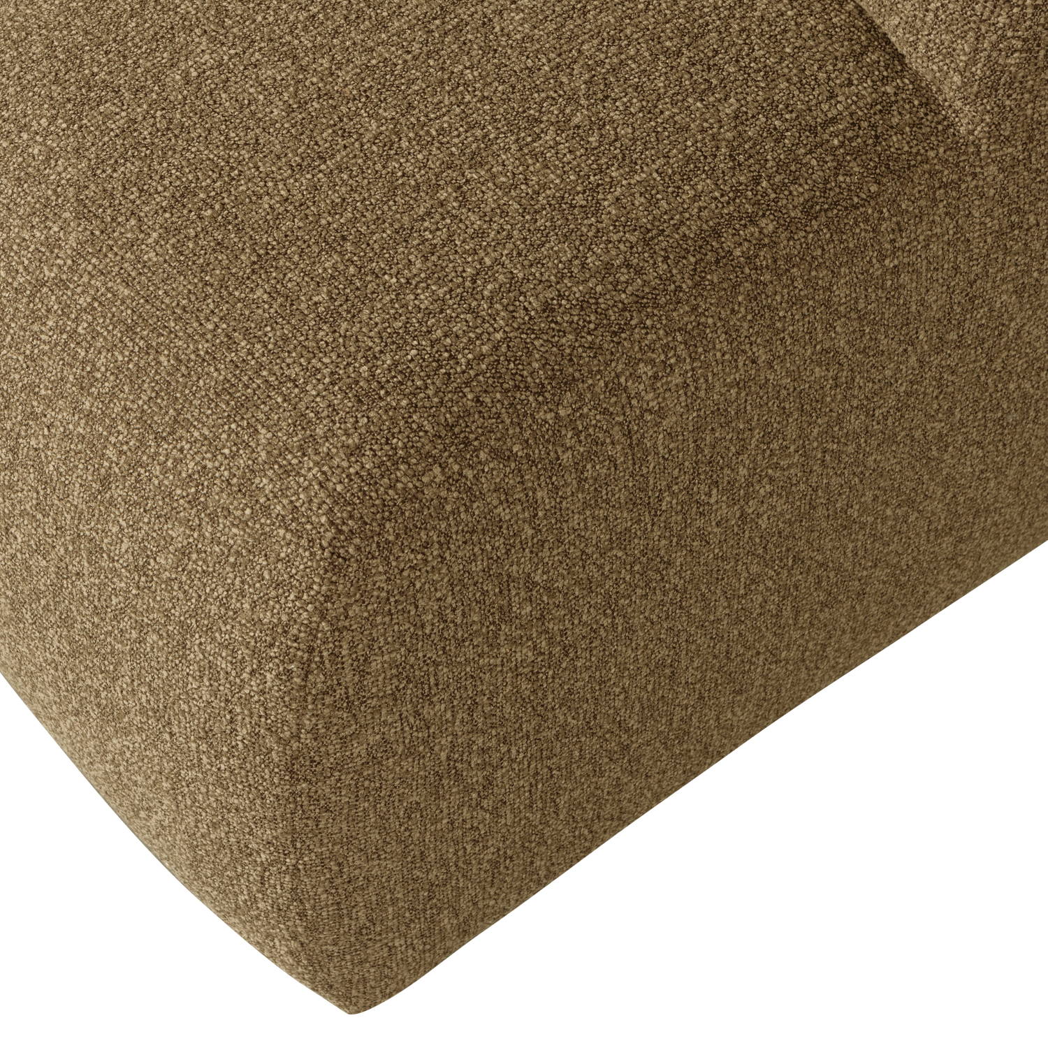 MOJO HOCKER 45x84x64CM BOUCLE GELB/BRAUN MELIERT