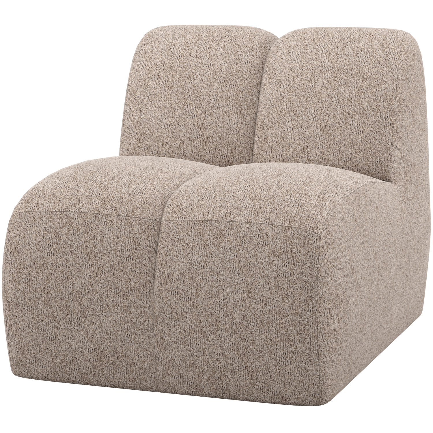 MOJO 1-SITZER ELEMENT WOLLE DUNKELSAND