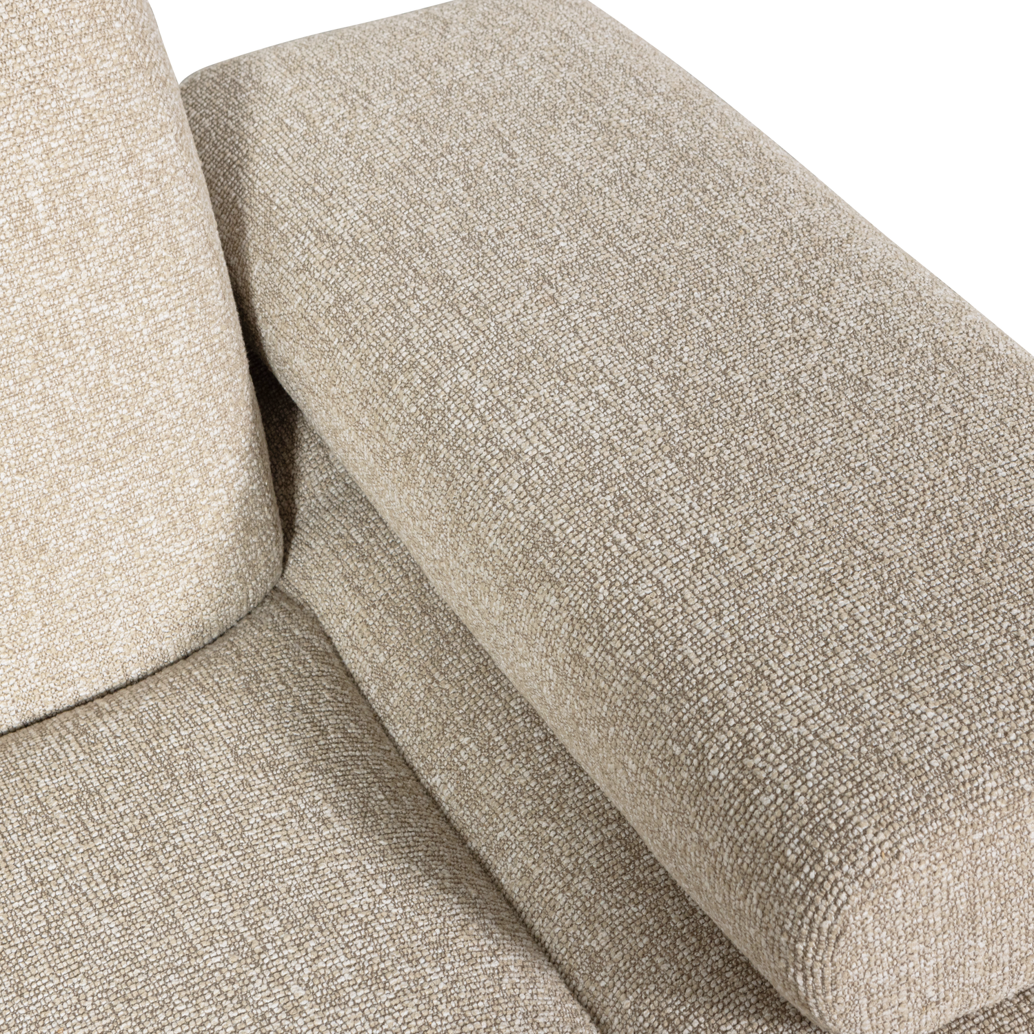 MOJO 1-SITZER MIT ARM RECHTS BOUCLE BEIGE MELIERT