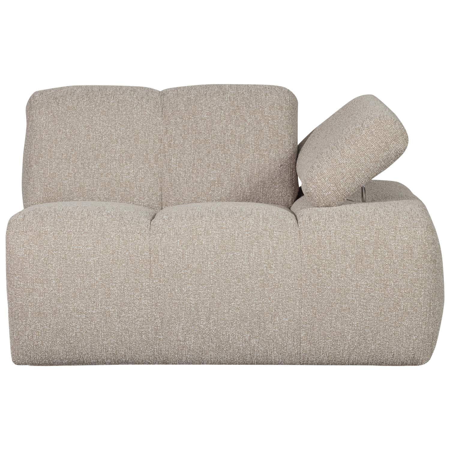 MOJO 1-SITZER MIT ARM RECHTS BOUCLE BEIGE MELIERT
