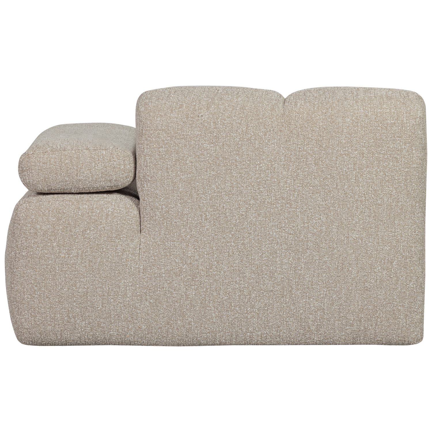 MOJO 1-SITZER MIT ARM RECHTS BOUCLE BEIGE MELIERT
