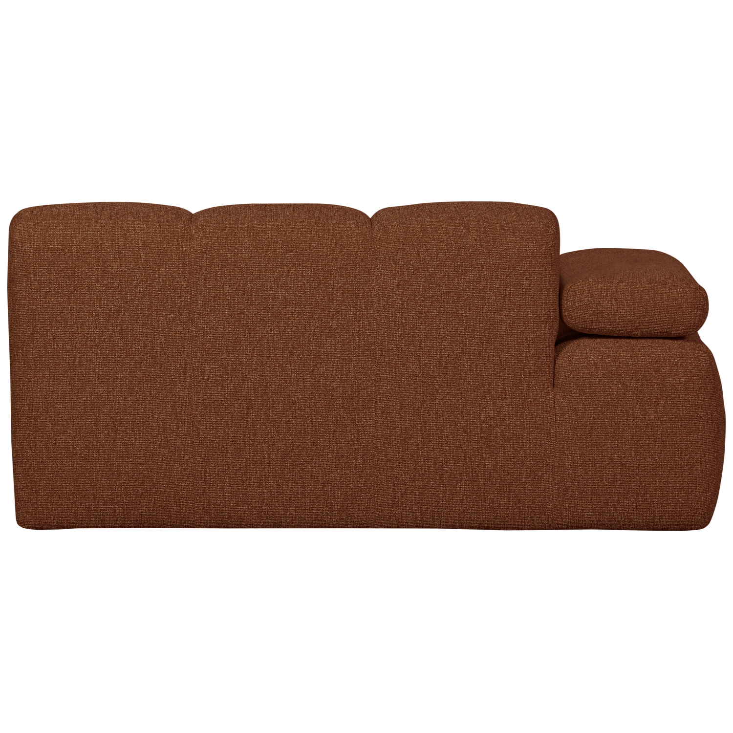MOJO 1,5-SITZER MIT ARM LINKS BOUCLE ROSTBRAUN MELIERT