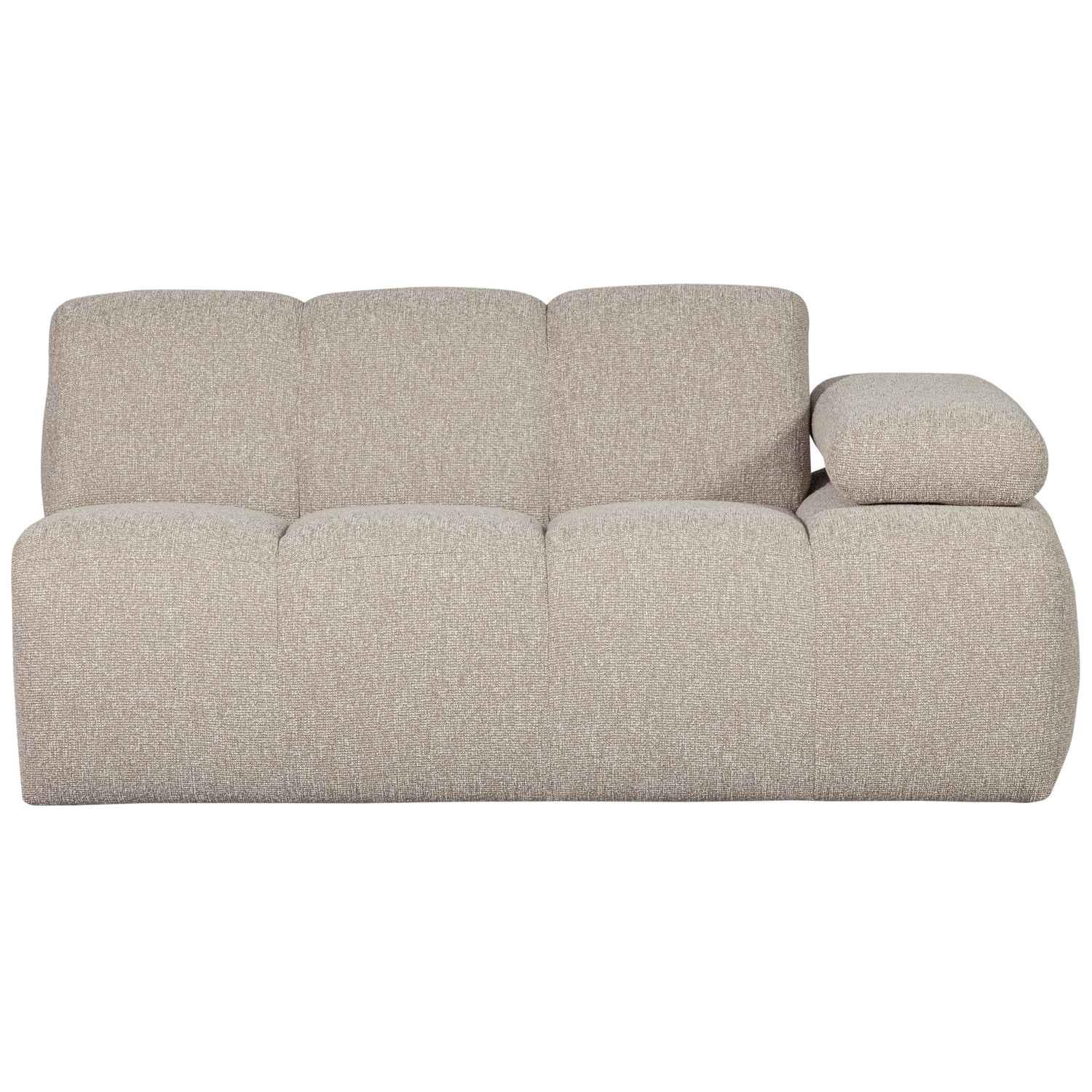 MOJO 1,5-SITZER MIT ARM RECHTS BOUCLE BEIGE MELIERT