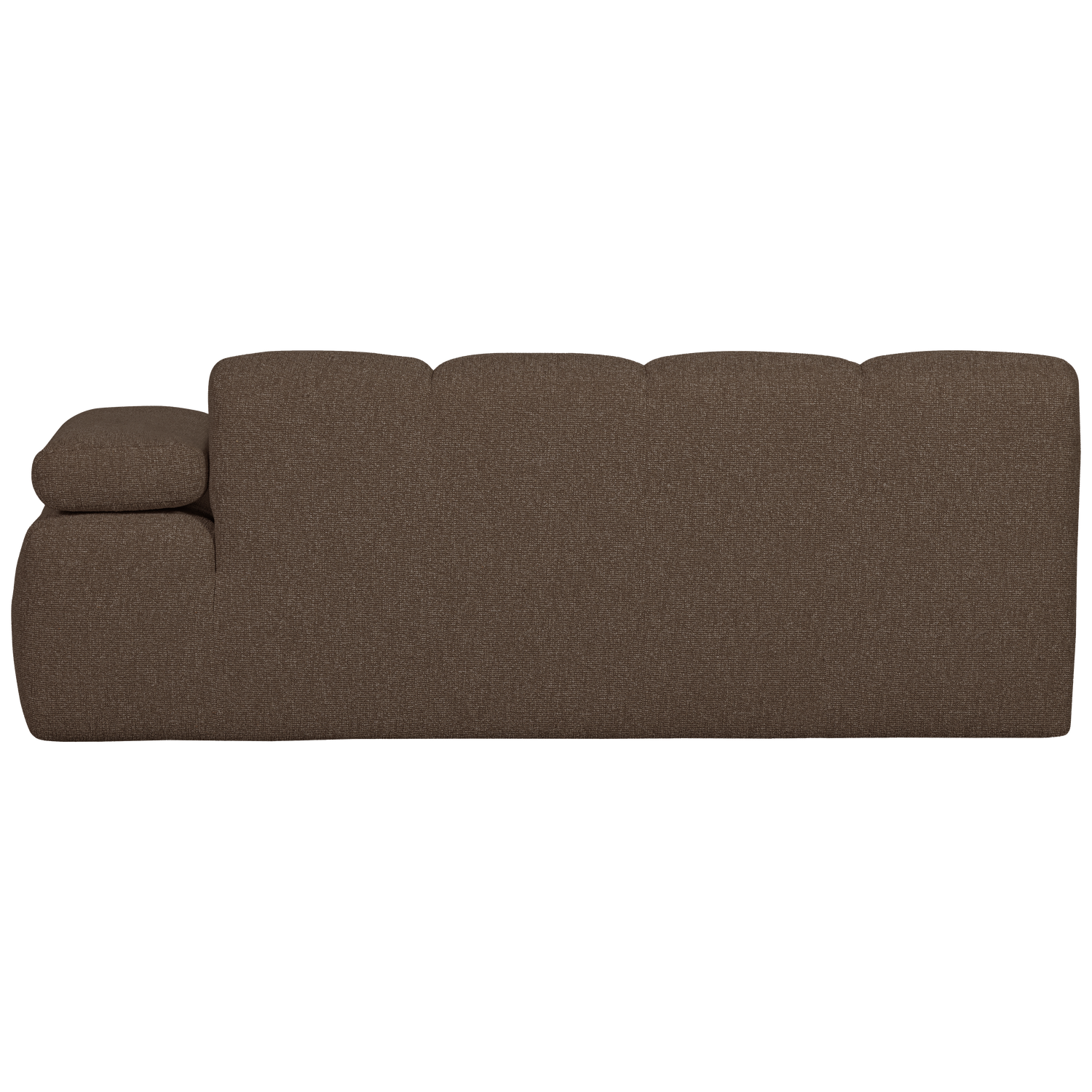 MOJO 2-SITZER MIT ARM RECHTS BOUCLE BRAUN MELIERT