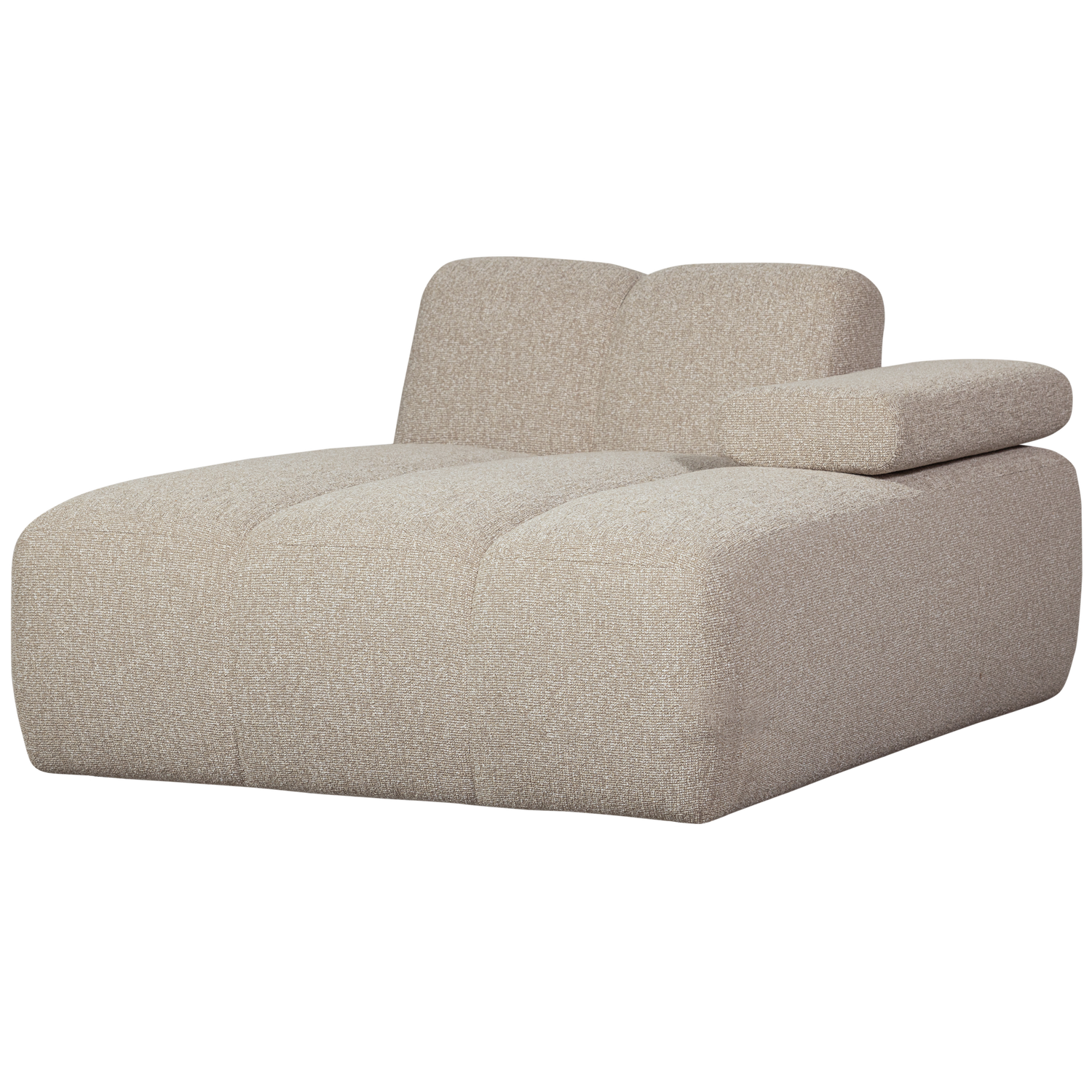 MOJO CHAISELONGUE ELEMENT RECHTS BOUCLE BEIGE MELIERT