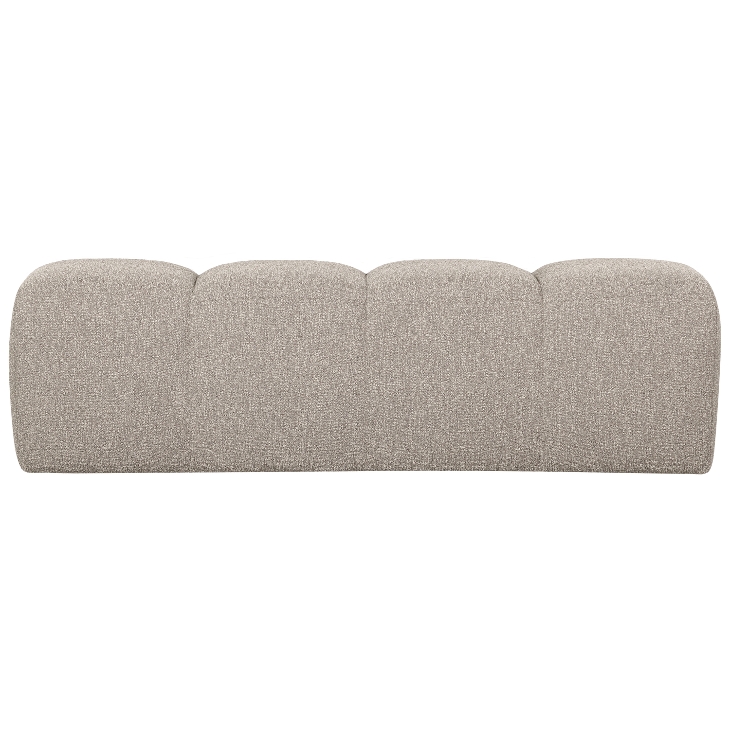 MOJO BANK 164CM BOUCLE BEIGE MELIERT