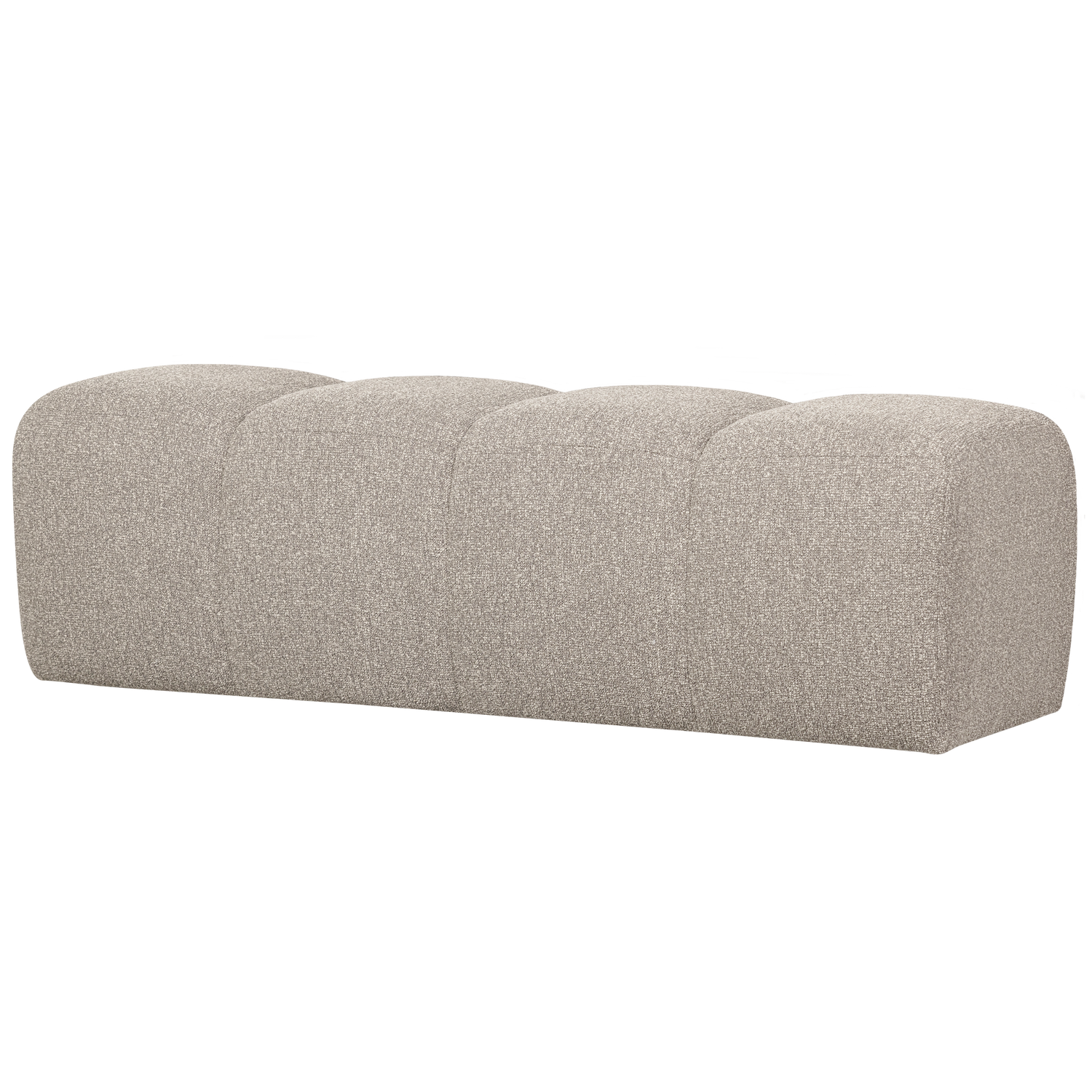 MOJO BANK 164CM BOUCLE BEIGE MELIERT