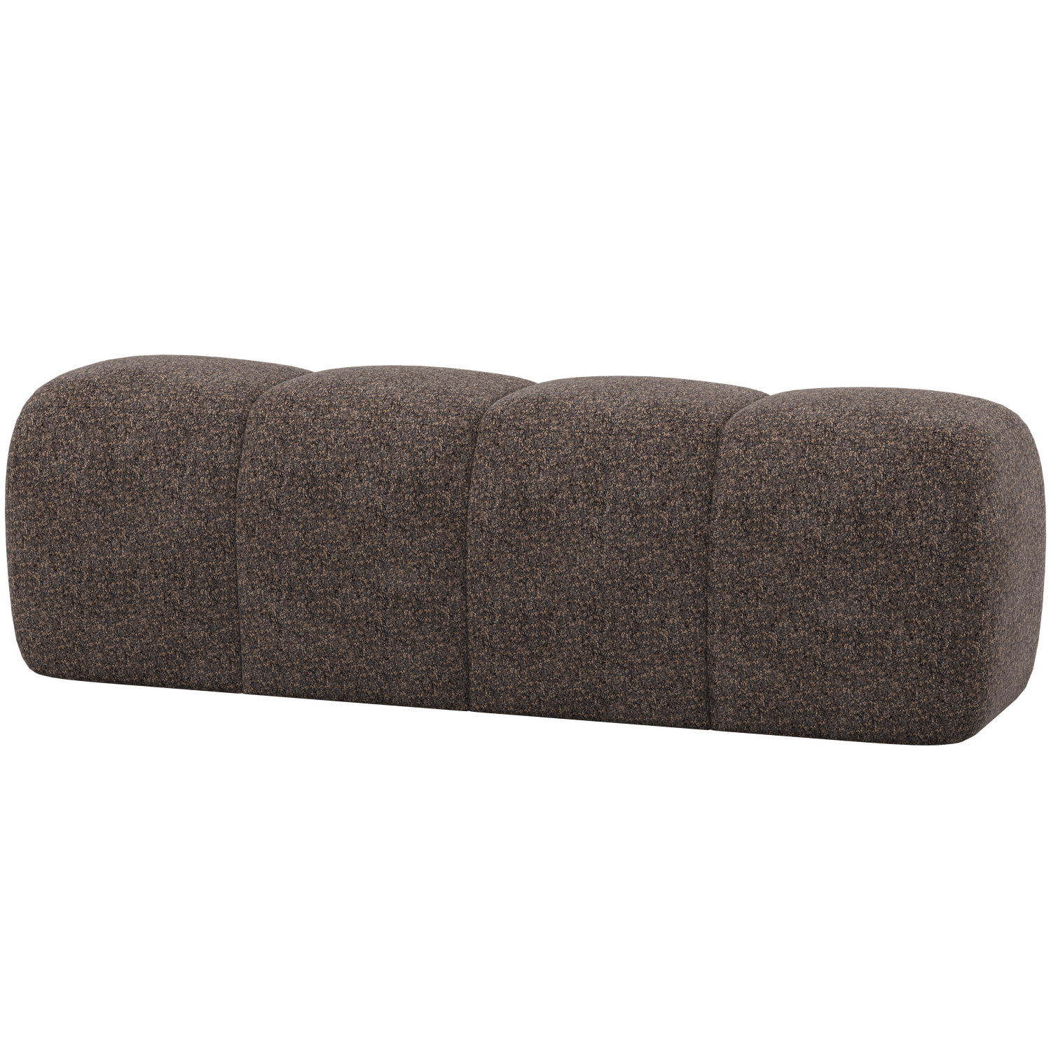 MOJO ESSBANK 164 CM WOLLE BRAUN