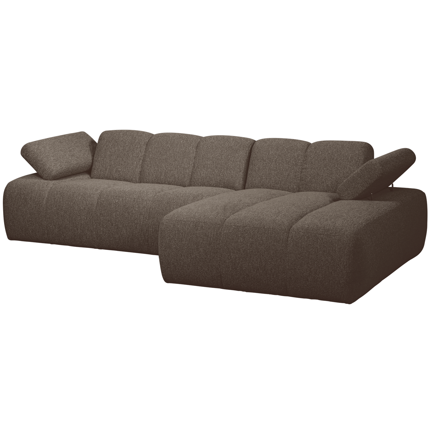 MOJO CHAISELONGUE RECHTS BOUCLE BROWN MELIERT