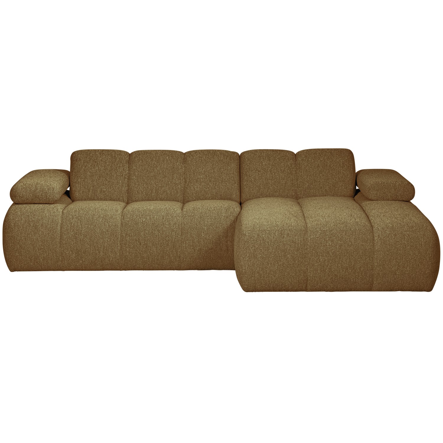 MOJO CHAISELONGUE RECHTS BOUCLE YELLOW BROWN MELIERT
