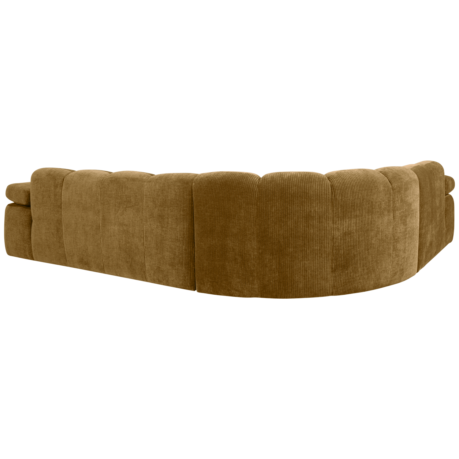 MOJO ECK SOFA LINKS GERIPPTER WEBSTOFF HONIGGELB