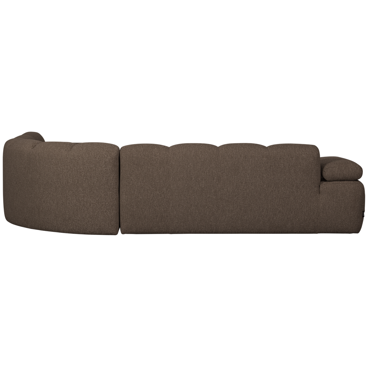 MOJO ECKBANK RECHTS BOUCLE BRAUN MELANGE