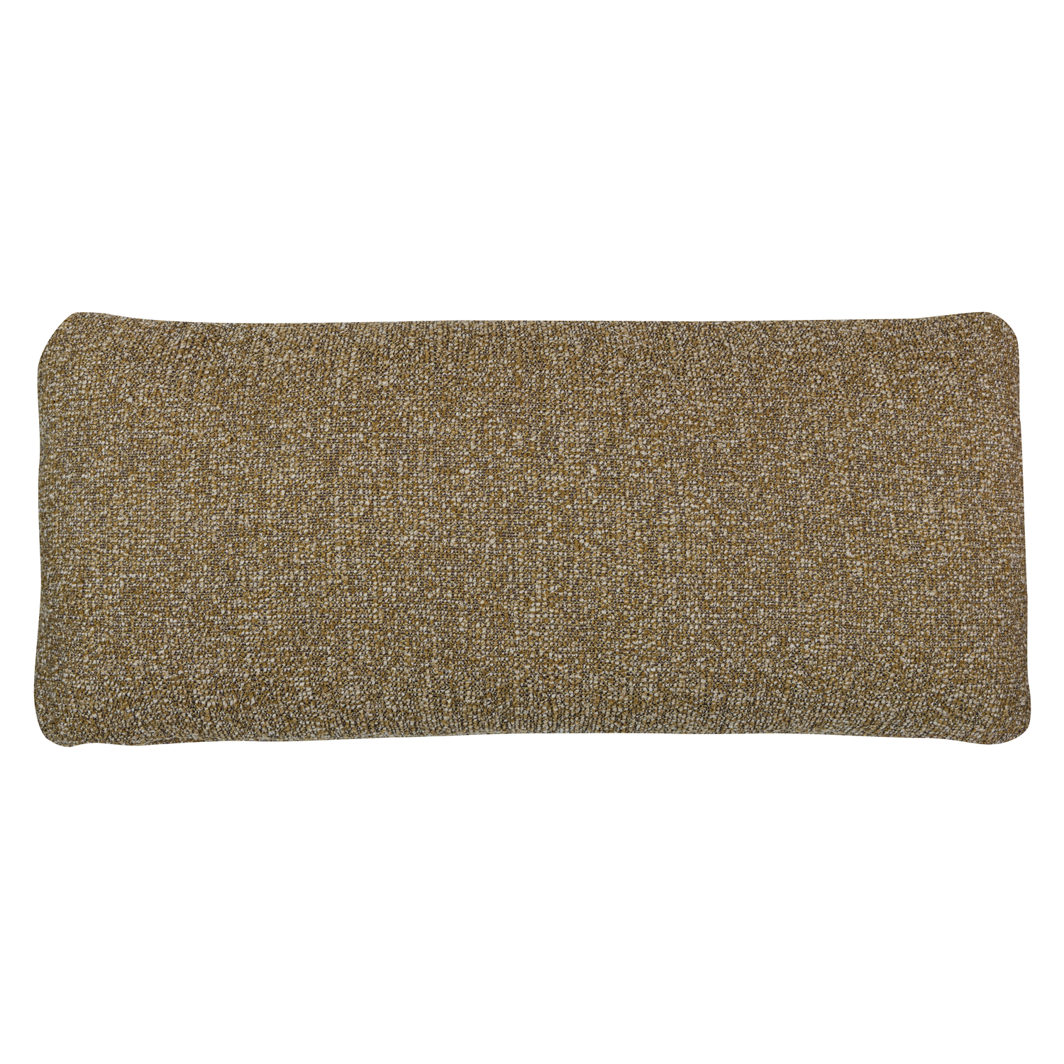 MOJO KISSEN BOUCLE GELBBRAUN MELANGE
