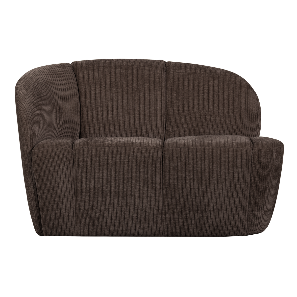 MOJO 2-SITZER BANK LINKS GERIPPTER BRAUN