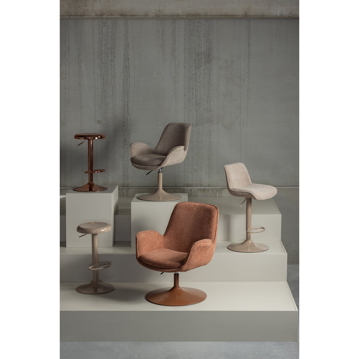 MARTEN HÖHENVERSTELLBARER SESSEL ORANGE