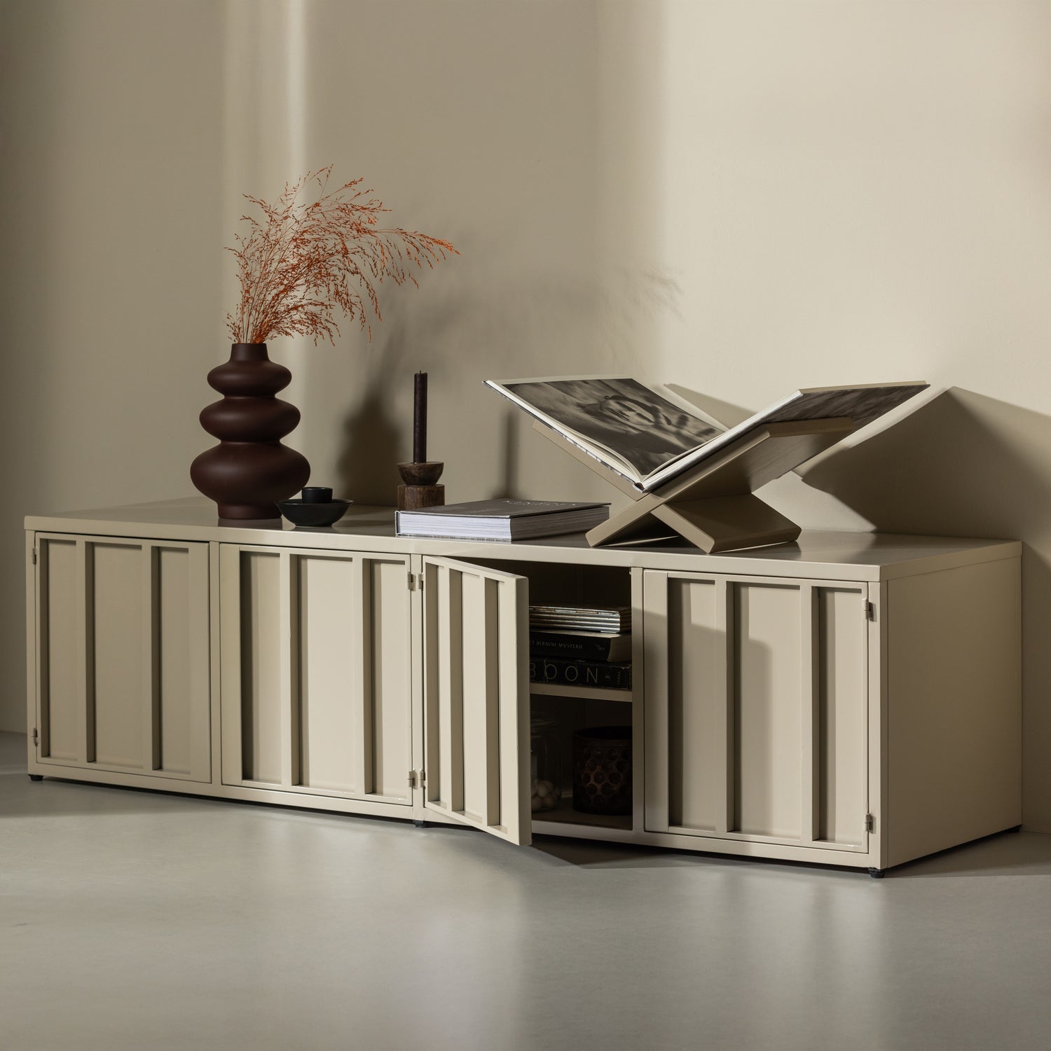 LEVEL TV-SCHRANK METALL SAND 44x160CM