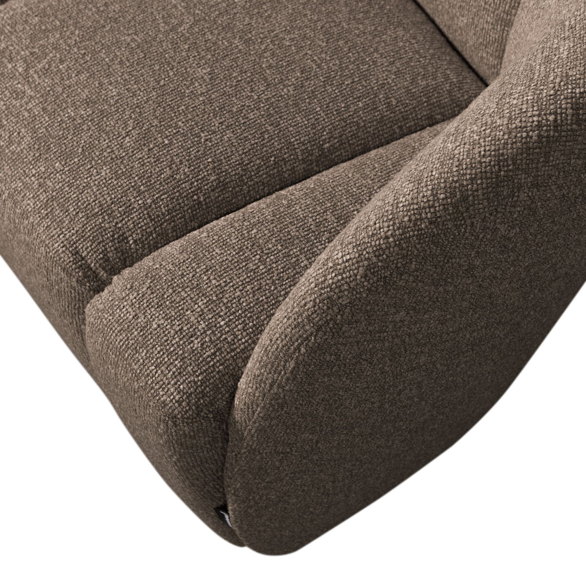 MOJO 2-SITZER BANK RECHTS BOUCLE BRAUN MELANGE