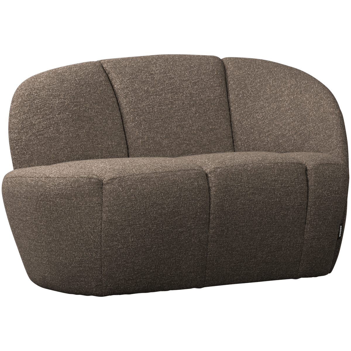 MOJO 2-SITZER BANK RECHTS BOUCLE BRAUN MELANGE