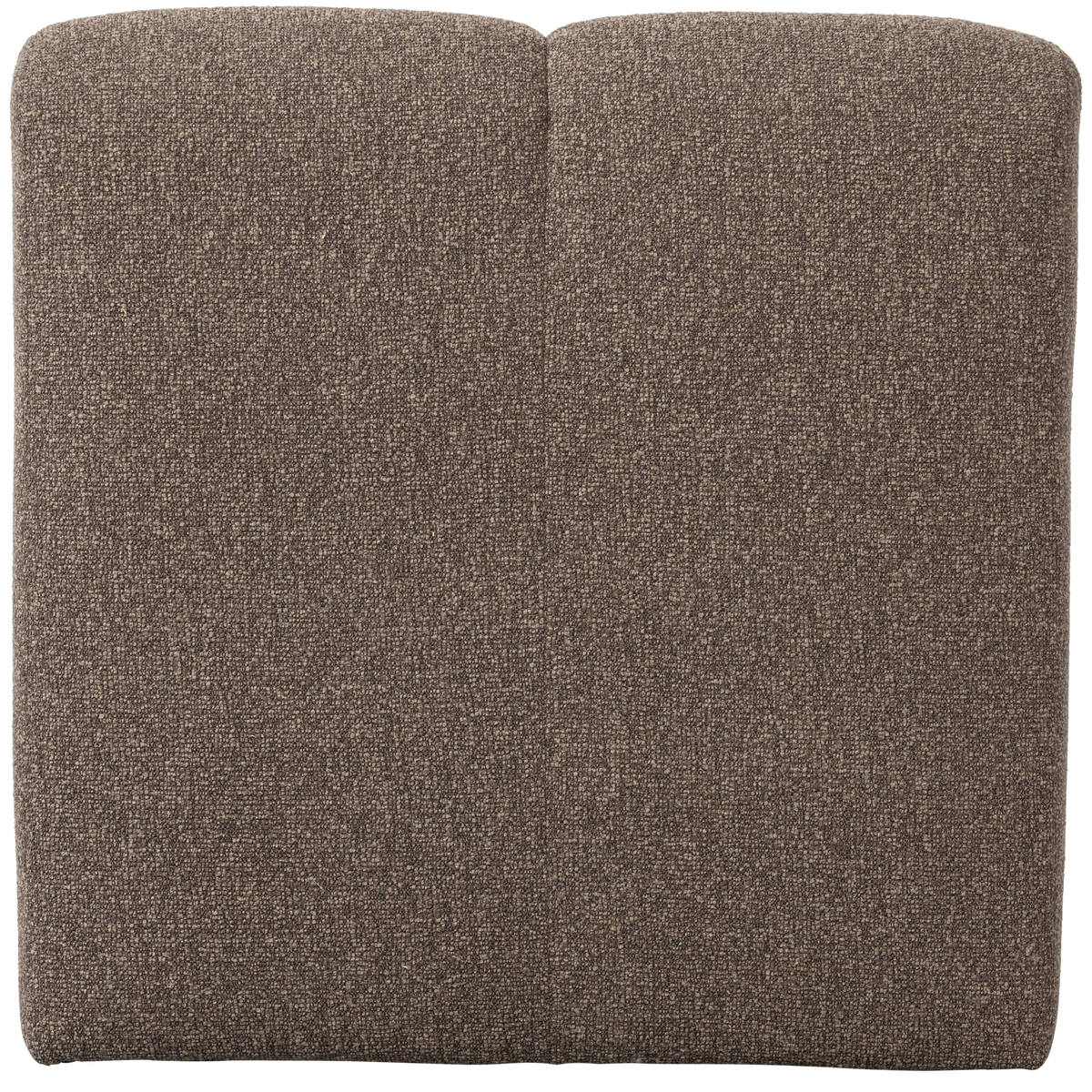 MOJO ESSBANK 84CM MIT RÜCKENLEHNE BOUCLE BRAUN MELANGE