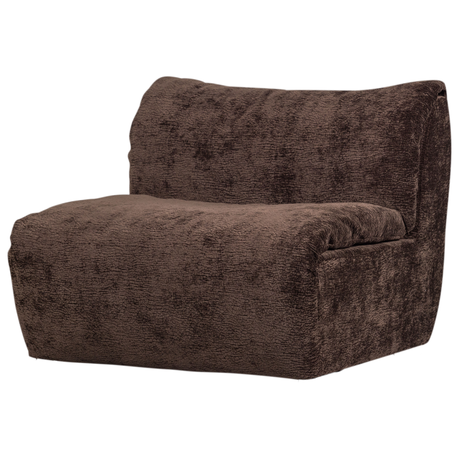 BAGGY 1-SITZER ELEMENT 3D CHENILLE DUNKELBRAUN