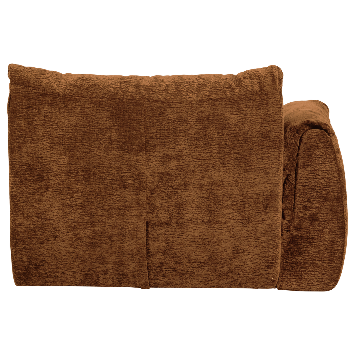 BAGGY 1-SITZER ELEMENT ARM LINKS 3D CHENILLE MITTELBRAUN