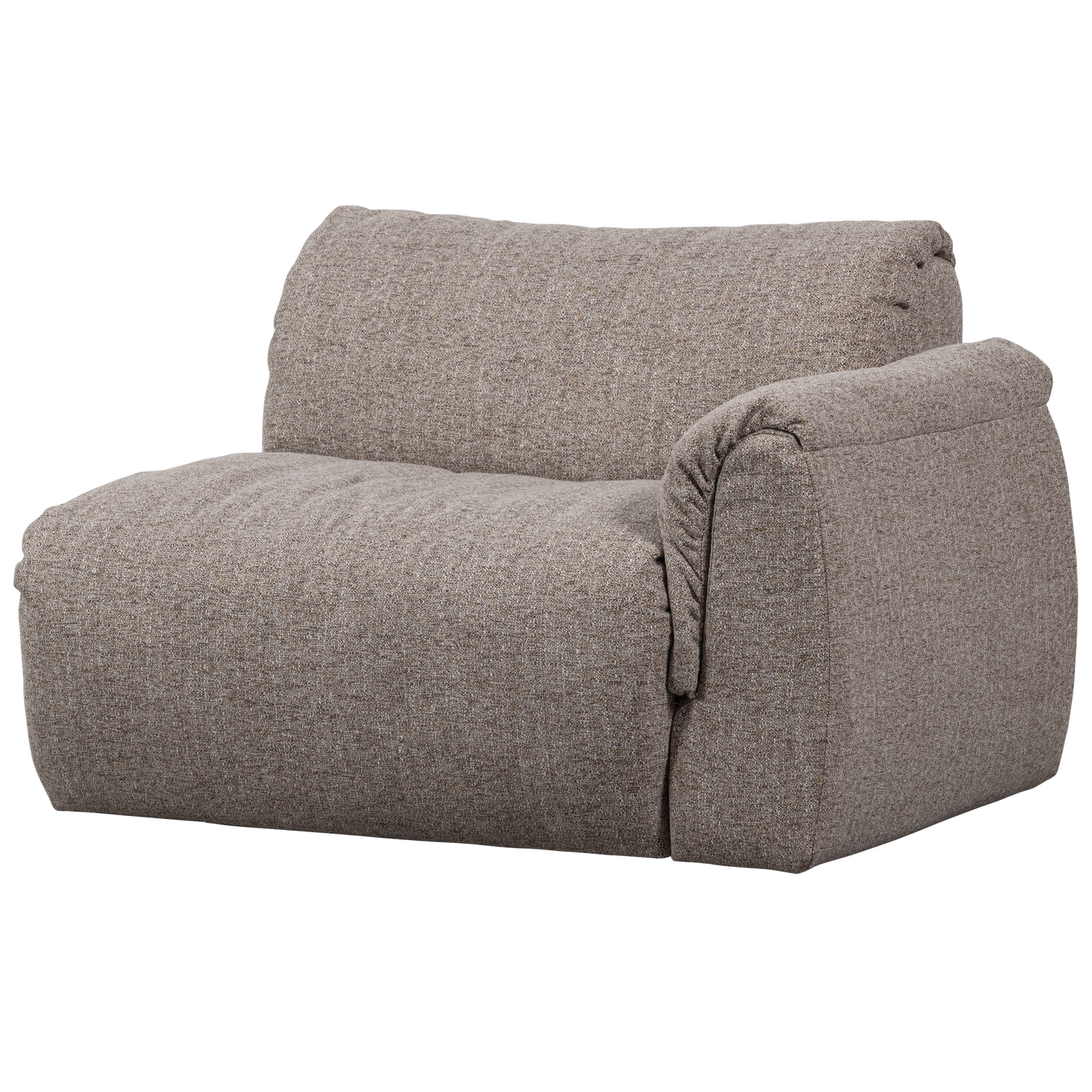 BAGGY 1-SITZER ELEMENT ARM RECHTS BRAUN MELANGE
