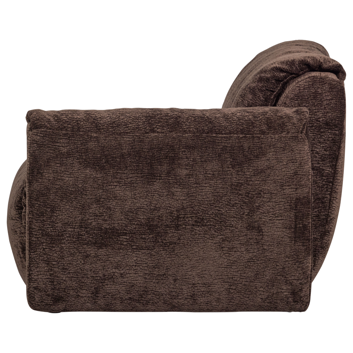 BAGGY 1-SITZER ELEMENT ARM RECHTS 3D CHENILLE DUNKELBRAUN