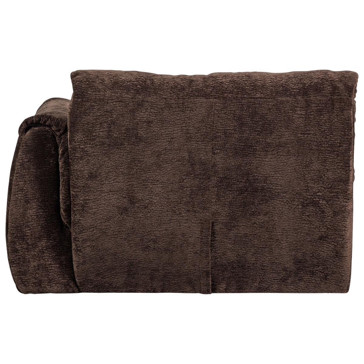 BAGGY 1-SITZER ELEMENT ARM RECHTS 3D CHENILLE DUNKELBRAUN