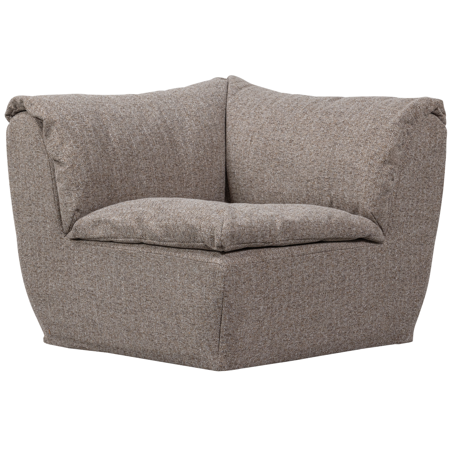BAGGY ECKELEMENT BRAUN MELANGE