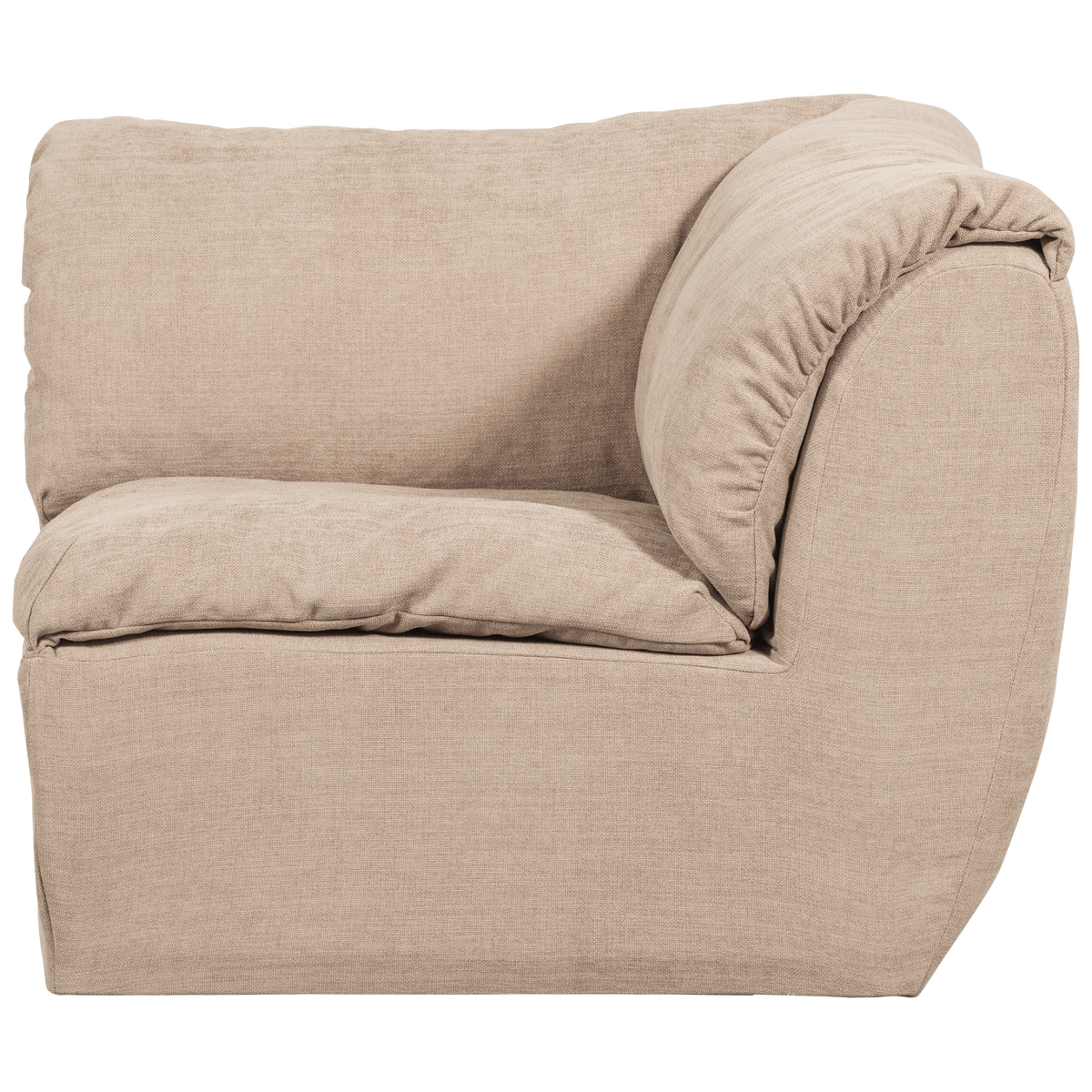 BAGGY ECKELEMENT GEWEBTE CHENILLE SAND