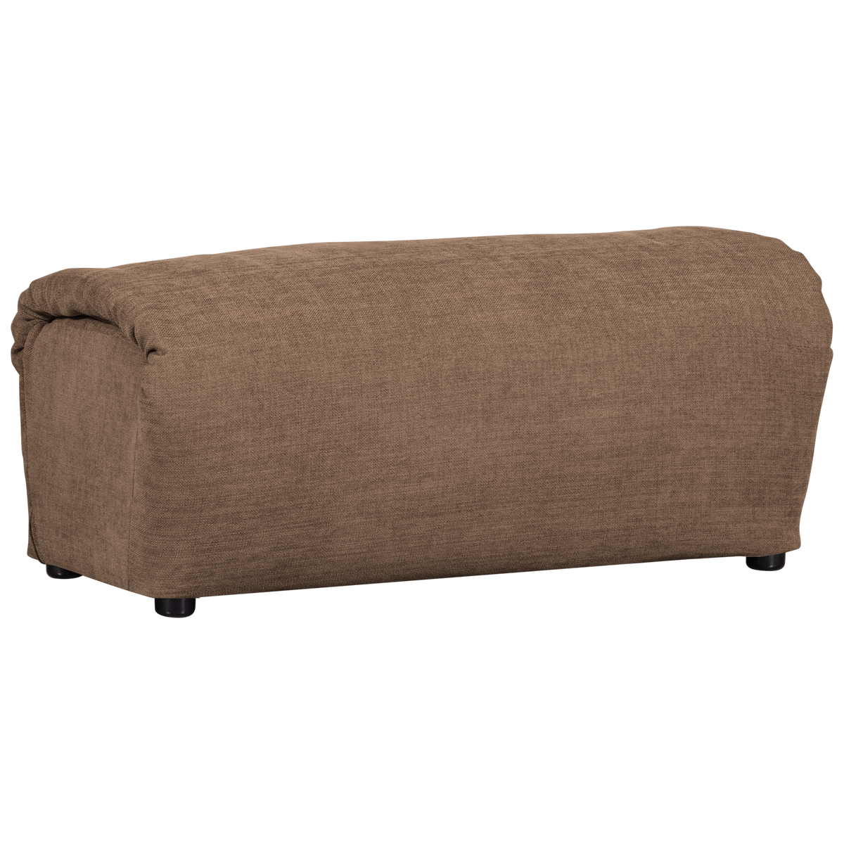 BAGGY HOCKER GEWEBTE CHENILLE BRAUN