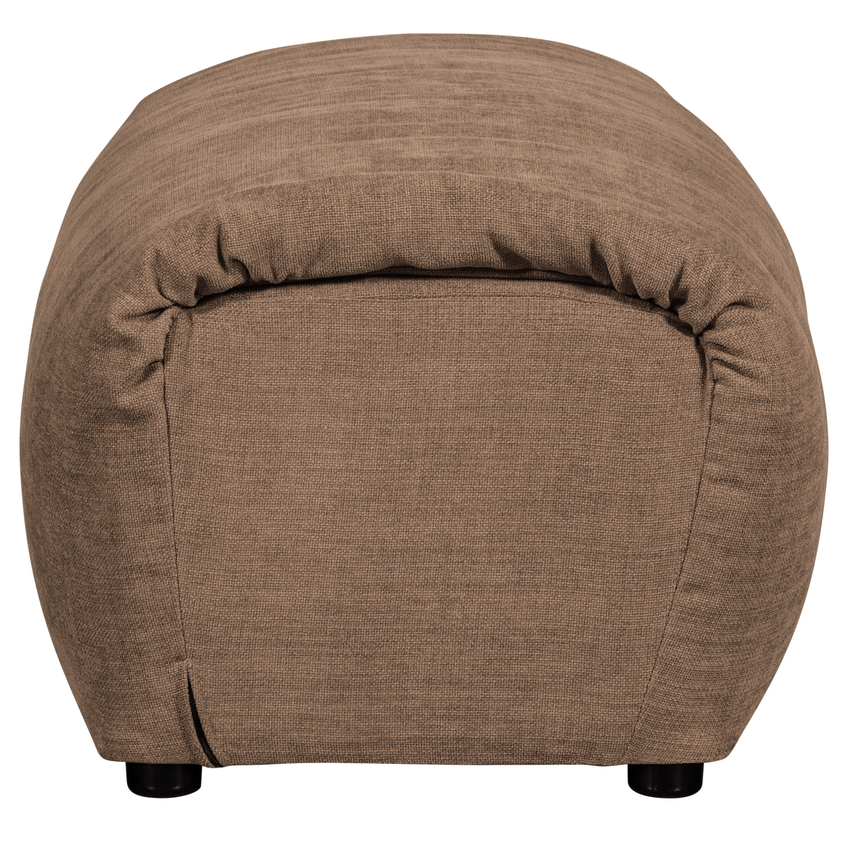 BAGGY HOCKER GEWEBTE CHENILLE BRAUN