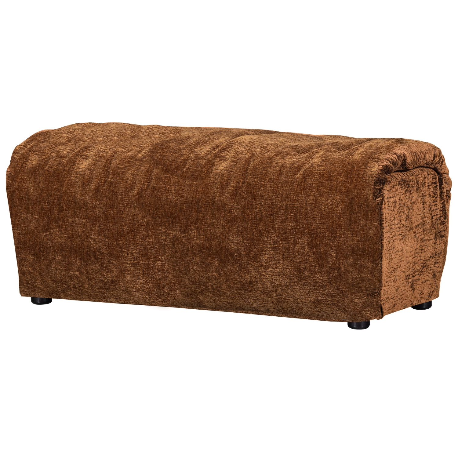 BAGGY HOCKER 3D CHENILLE MITTELBRAUN