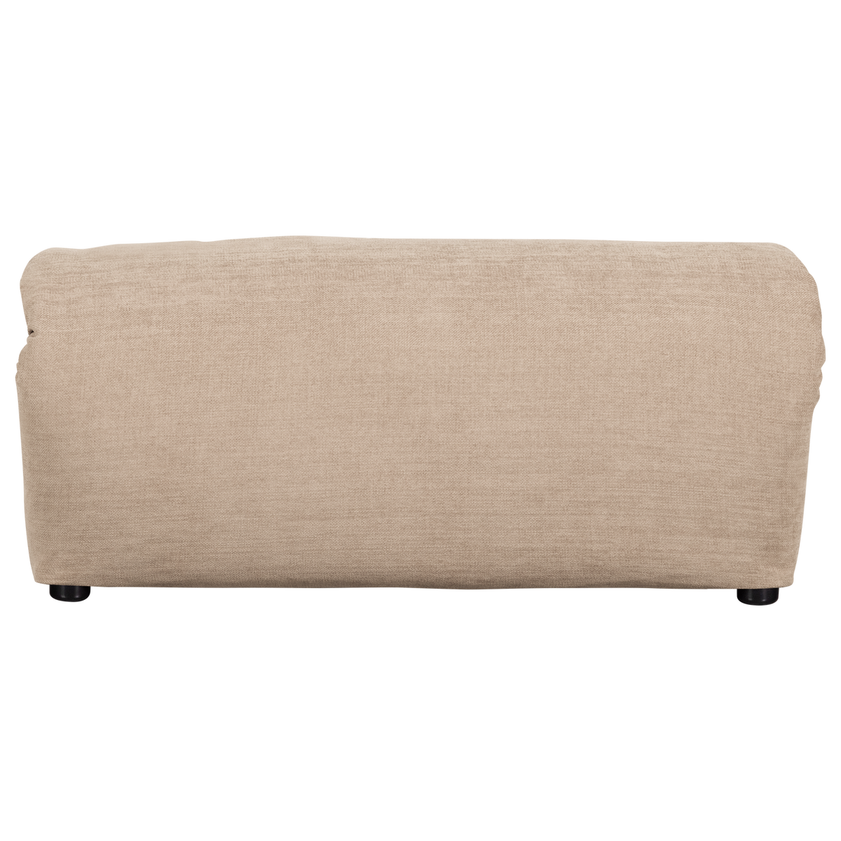 BAGGY HOCKER GEWEBTE CHENILLE SAND