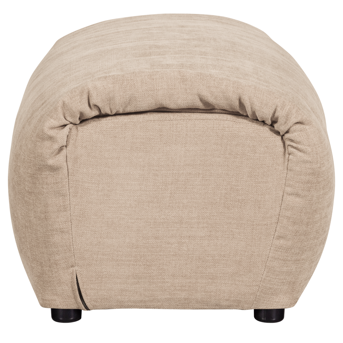 BAGGY HOCKER GEWEBTE CHENILLE SAND