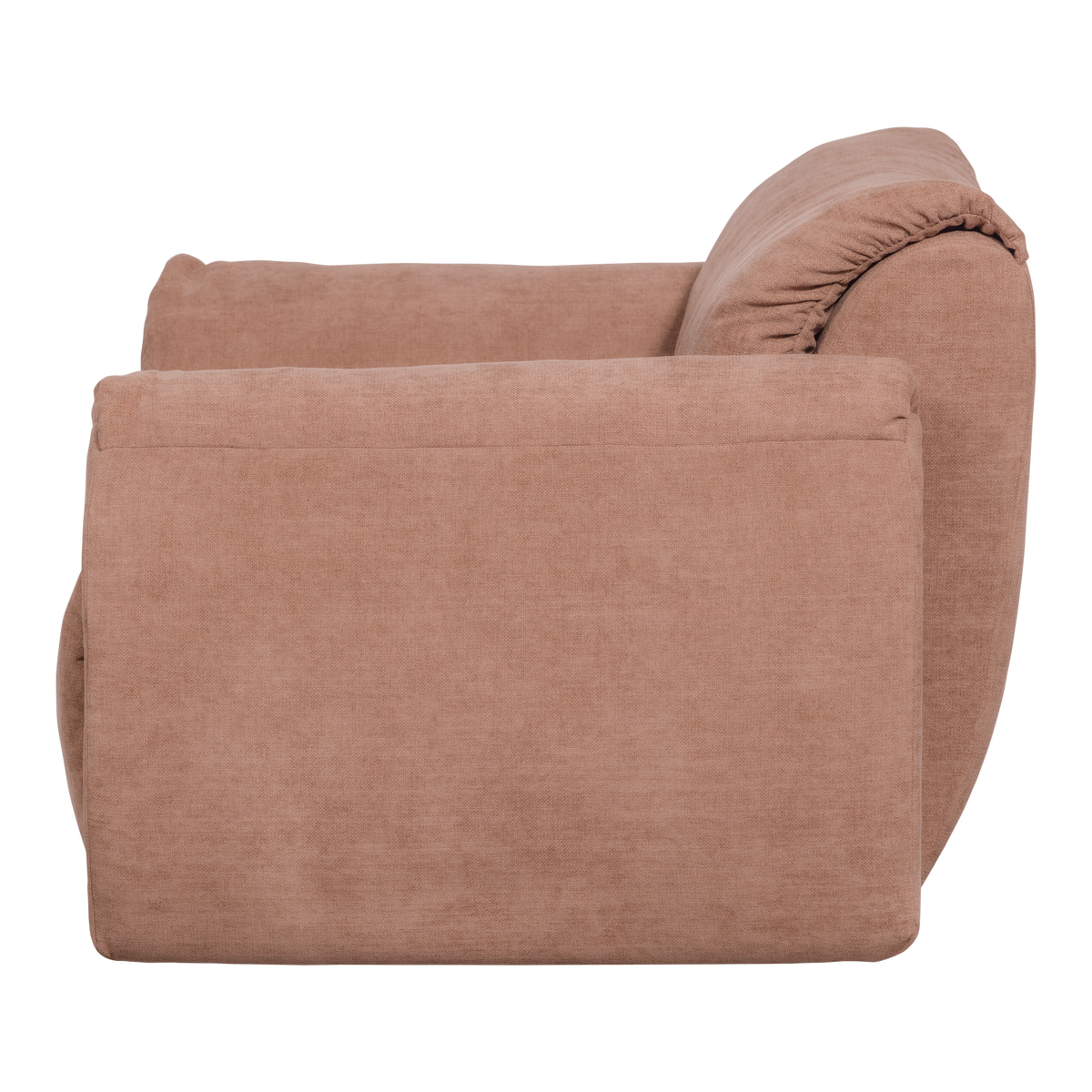 BAGGY LIEGESESSEL GEWEBTE CHENILLE ALTROSA